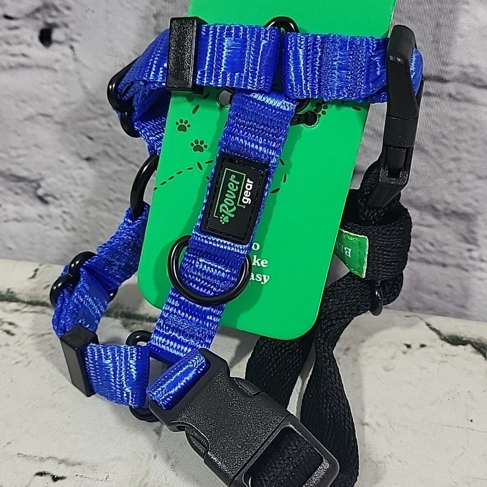 Rover Gear Better Walk No-Pull Dog Harness Size‎ XXS Blue 5-10Lbs New