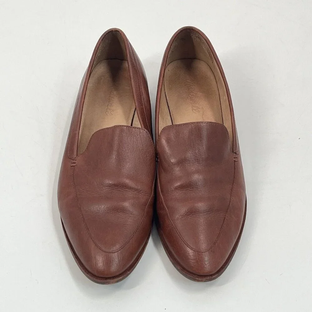 Madewell Brown Leather Loafers