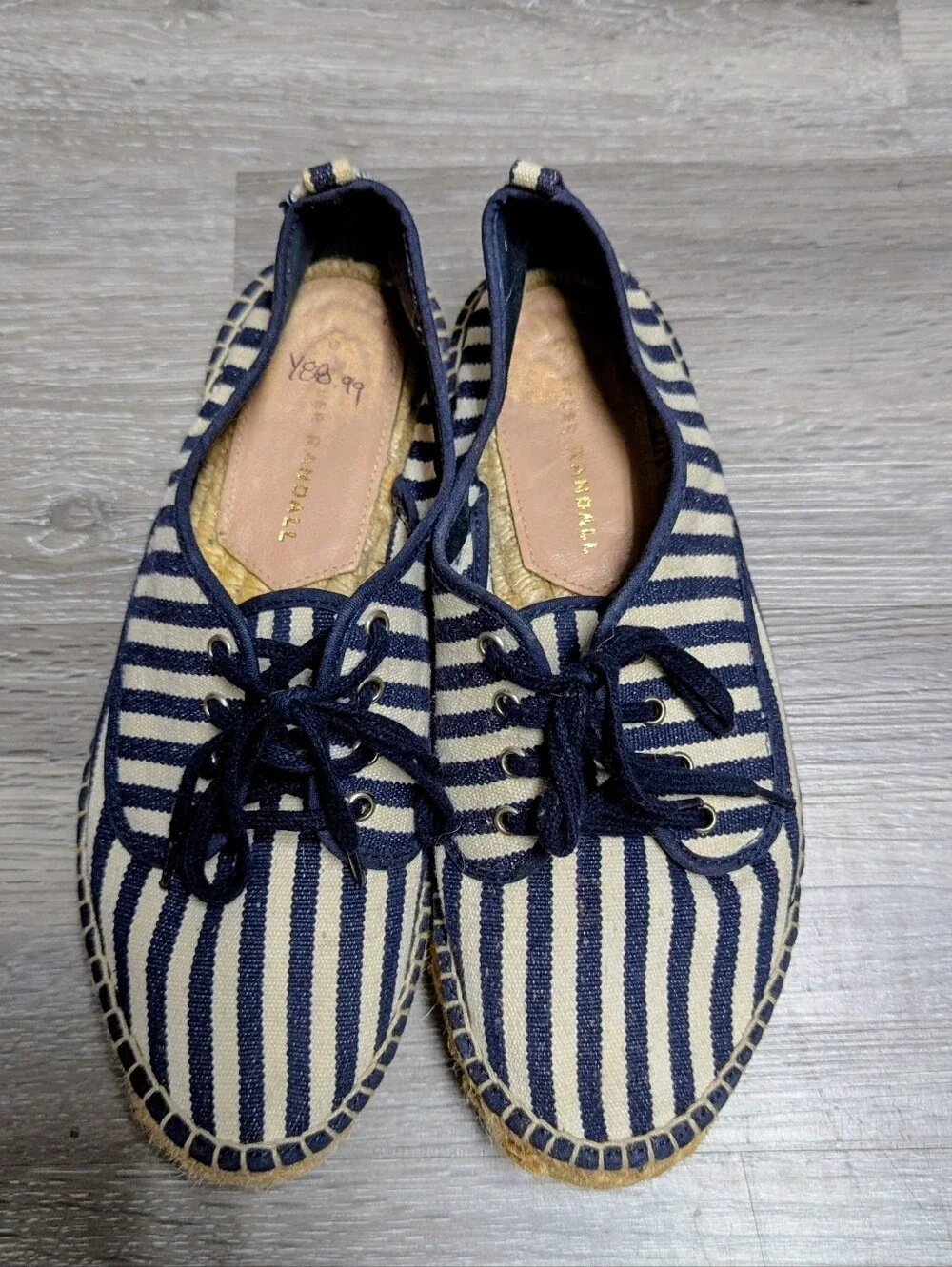 Loeffler Randall cotton espadrilles