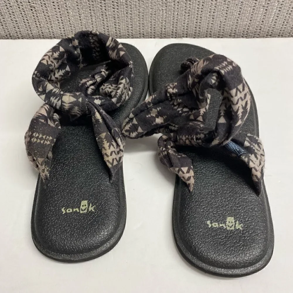 Sanuk girls yoga sling 2 sandals/ size5