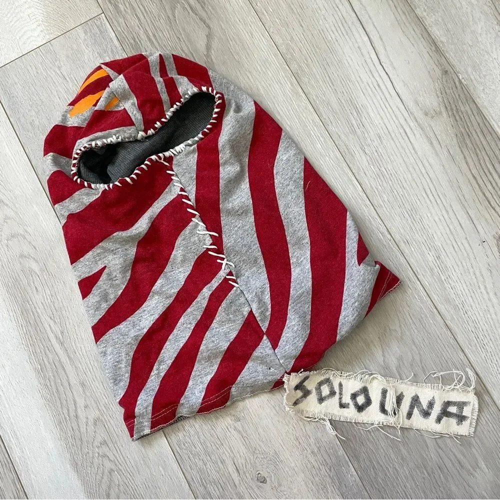 Solo Una Ski Mask NWT embroidered animal print mens one size NWT streetwear hype