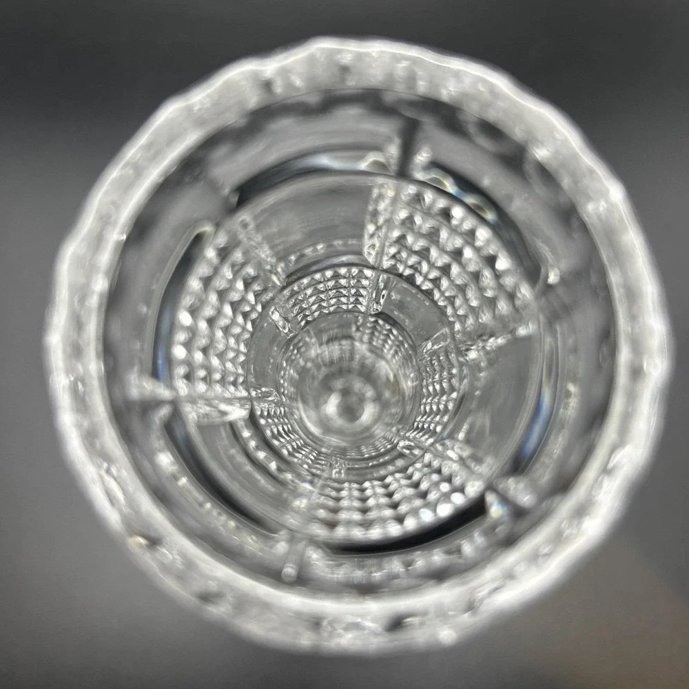 Crystal Vase Echt Bleikristall 24% Hand-Cut Lead 6.5
