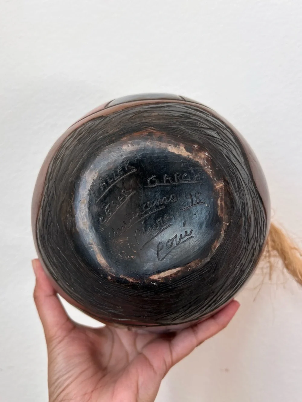 Peruvian Pottery vintage chulucanas
