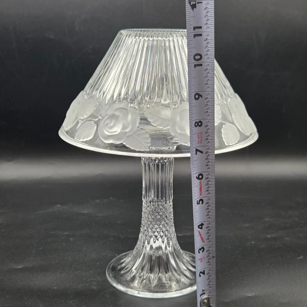 Crystal Glass Candle Lamp 11