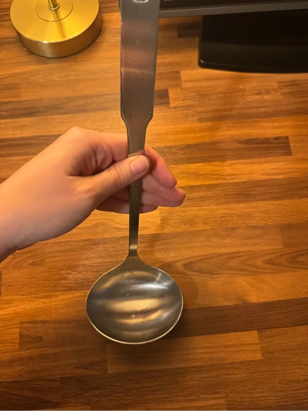 Vintage‎ EKCO Stainless Steel Serving Ladle - Metallic Silver