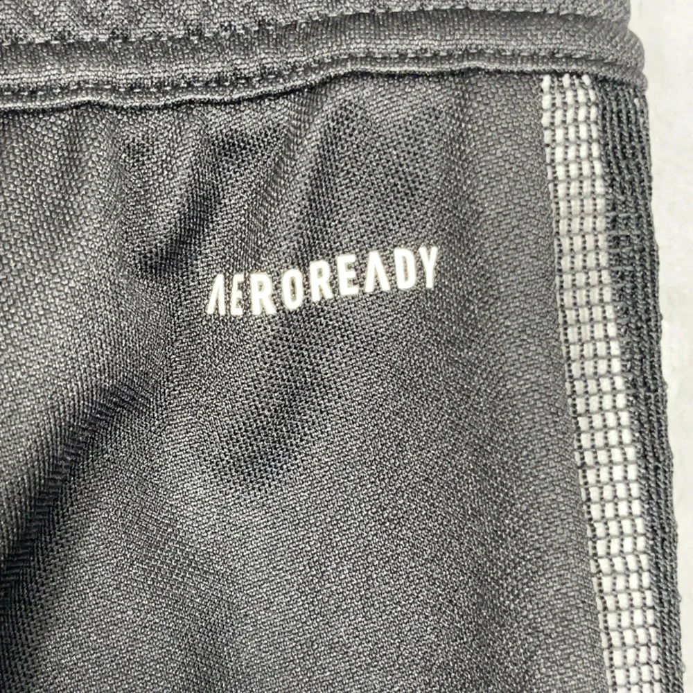 Adidas Mens Track Pants L Black Tiro AEROREADY Primegreen 3-Stripes Jogger
