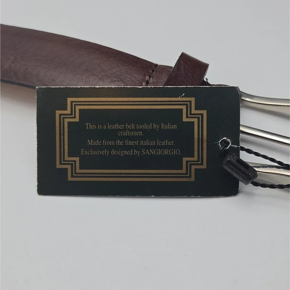 Sangiorgio belt brown