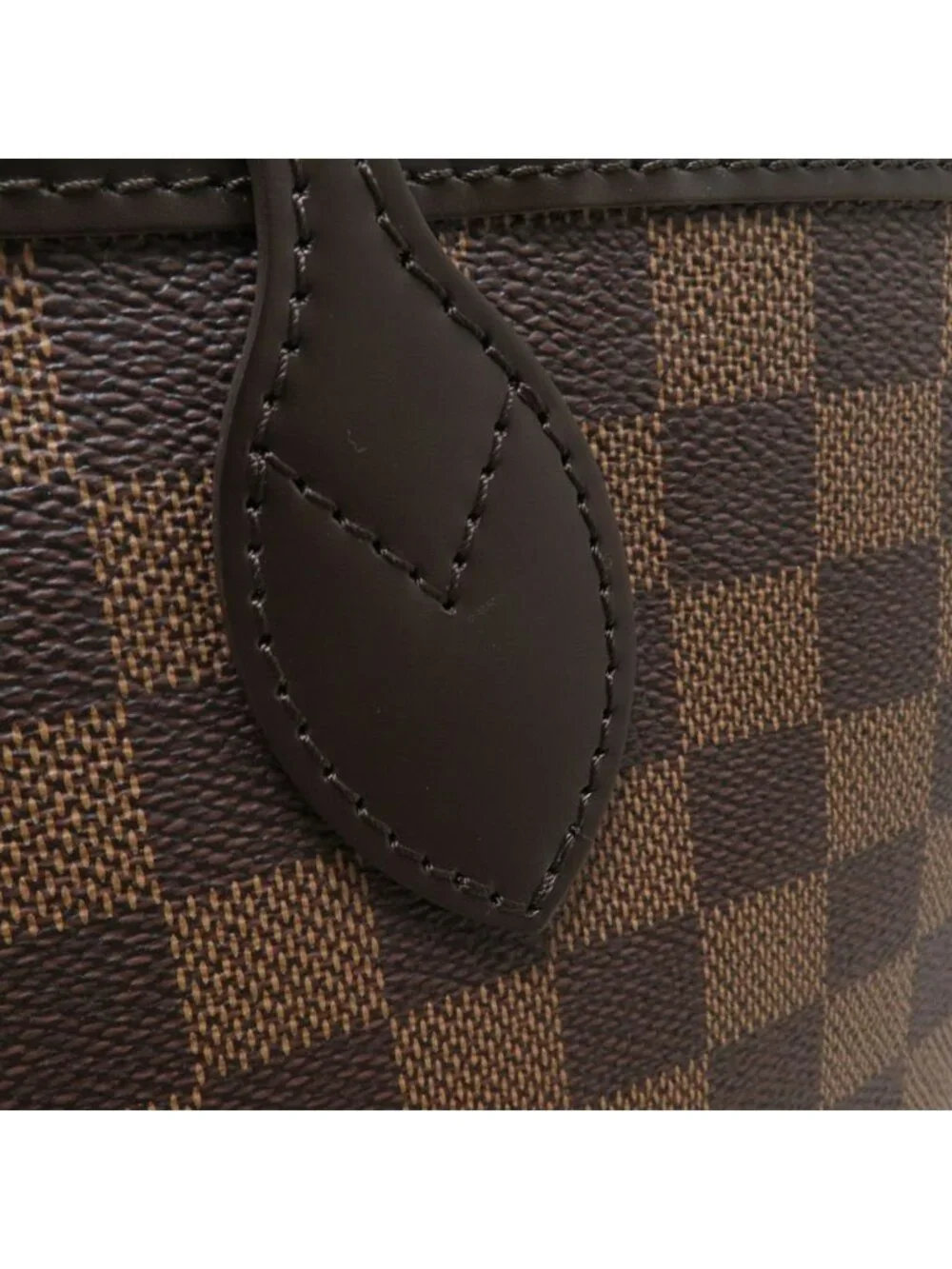 Louis Vuitton Neverfull MM Damier Tote Canvas Brown