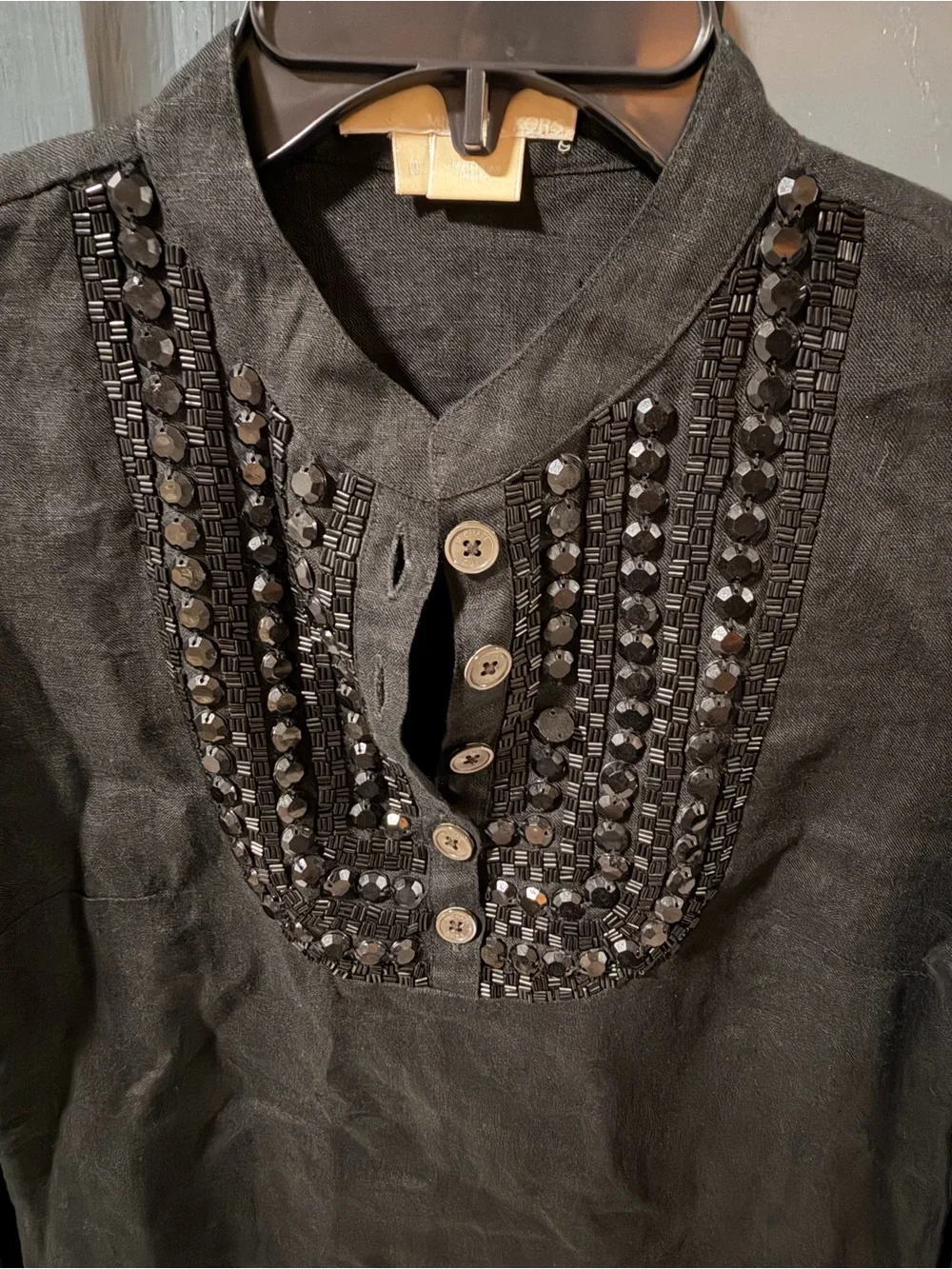 Michael Kors 100% embellishments blouse
