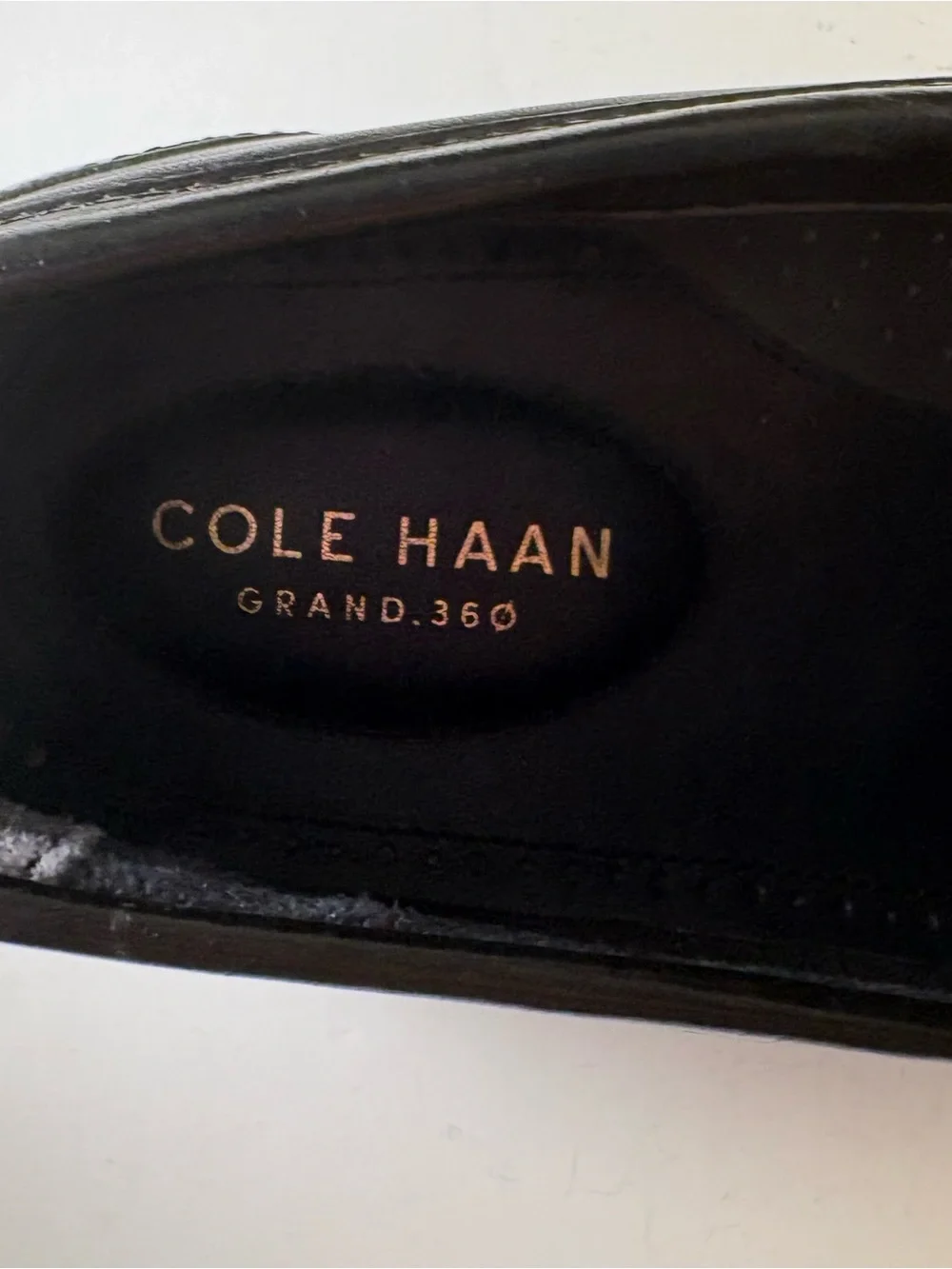 Cole Haan C29037 Size 8 M‎ Men's Warner Grand Penny Loafer Black Leather