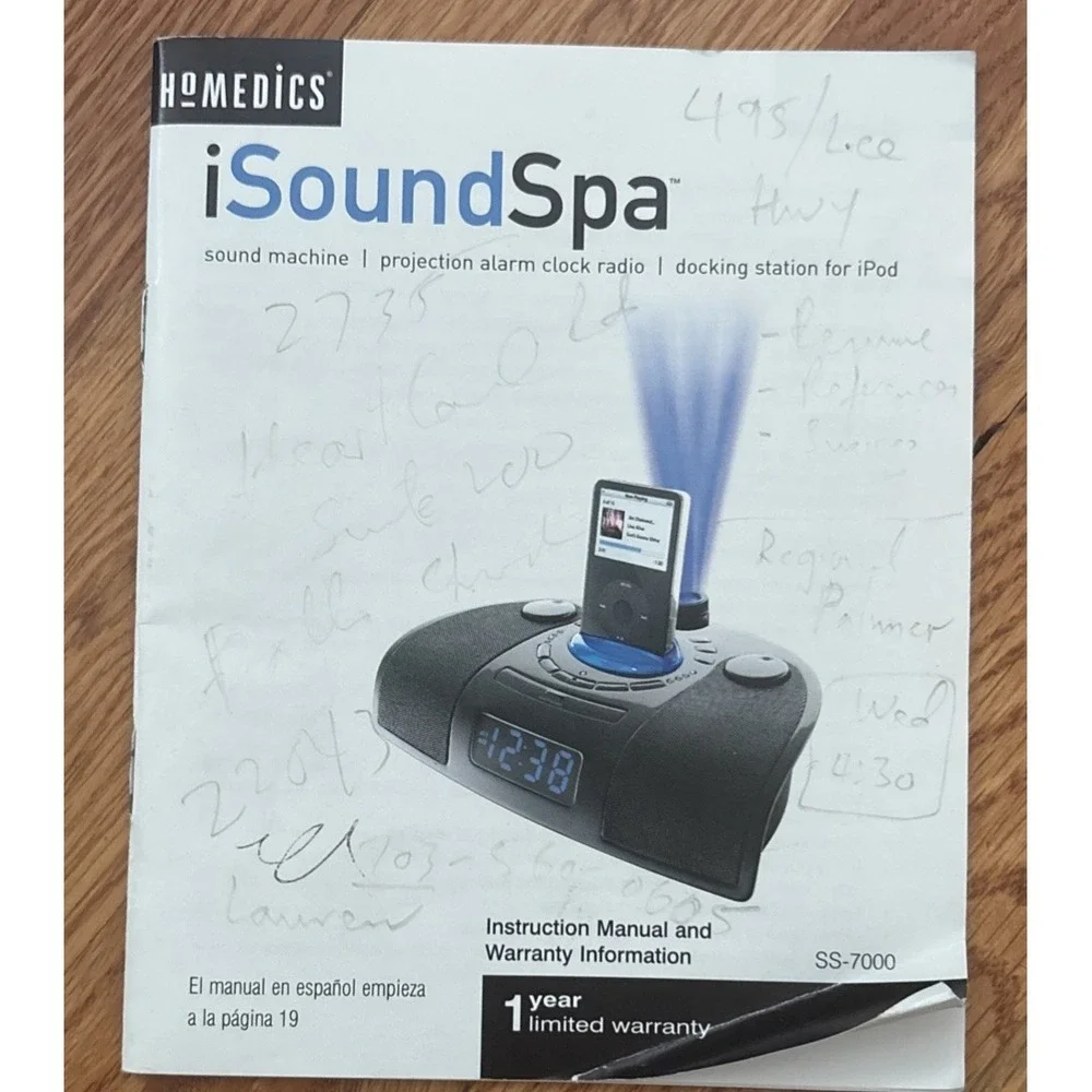 Homedics soundspa ss