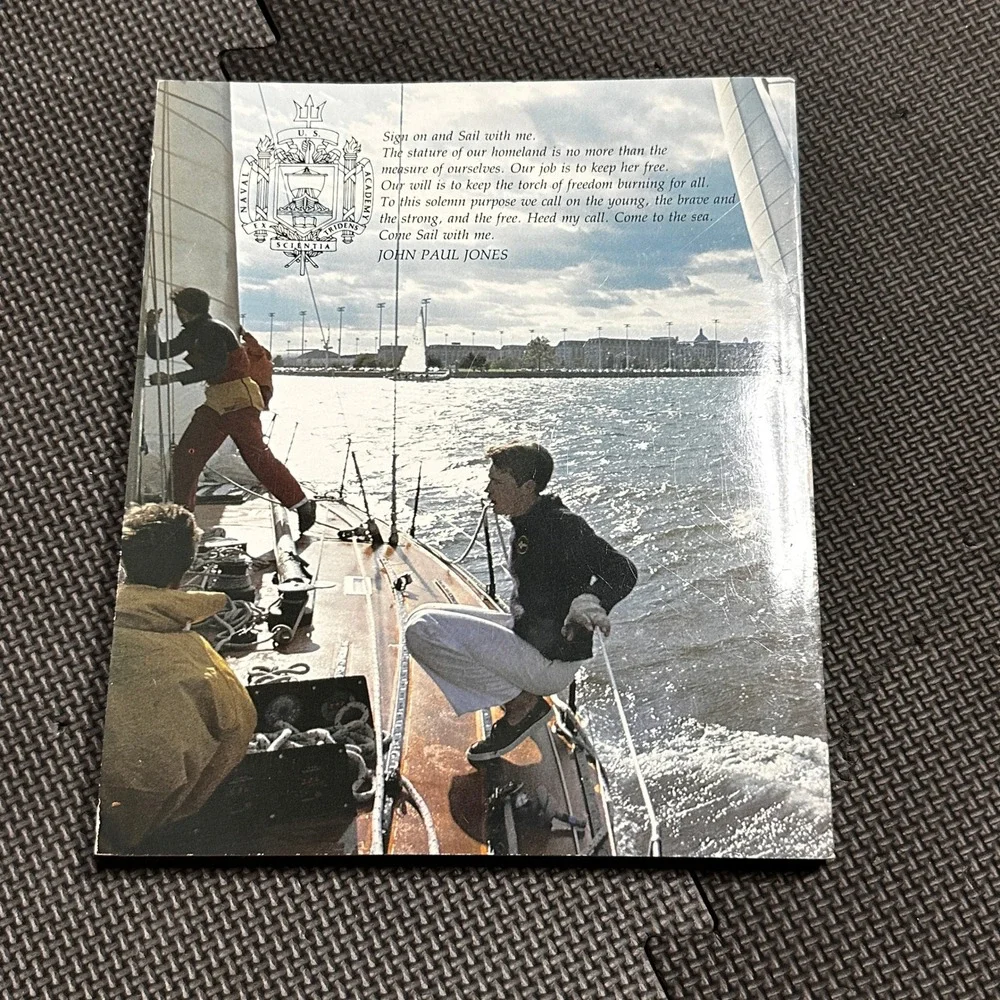 Vintage 1982-1983 United States Naval Academy Annapolis Catalog USNA Book