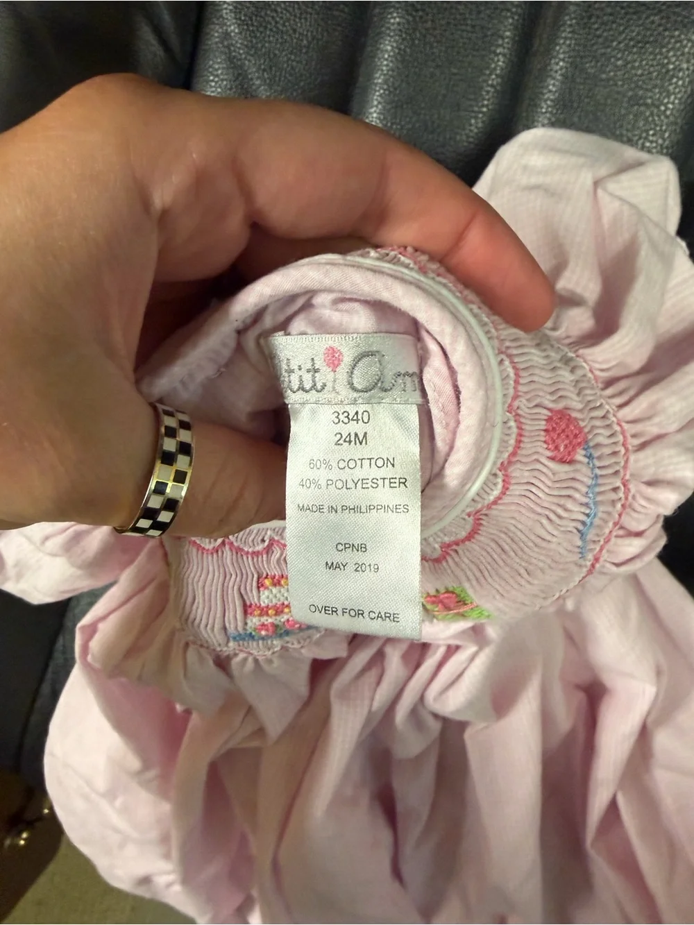Petit Ami classic smocked