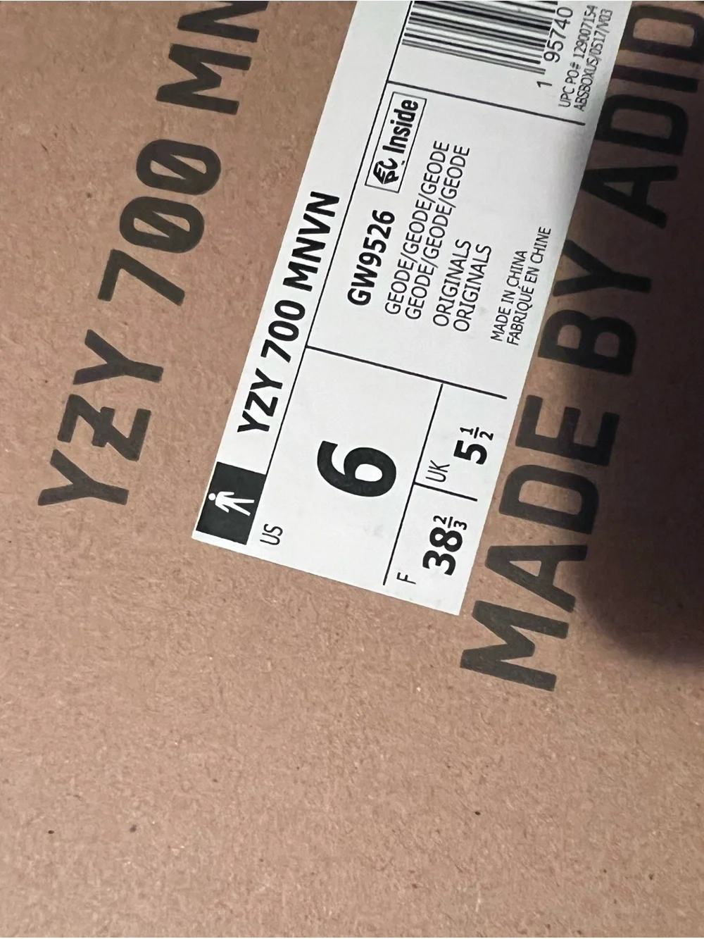 Yeezy Wave Runner-Style Gray and Black Sneakers