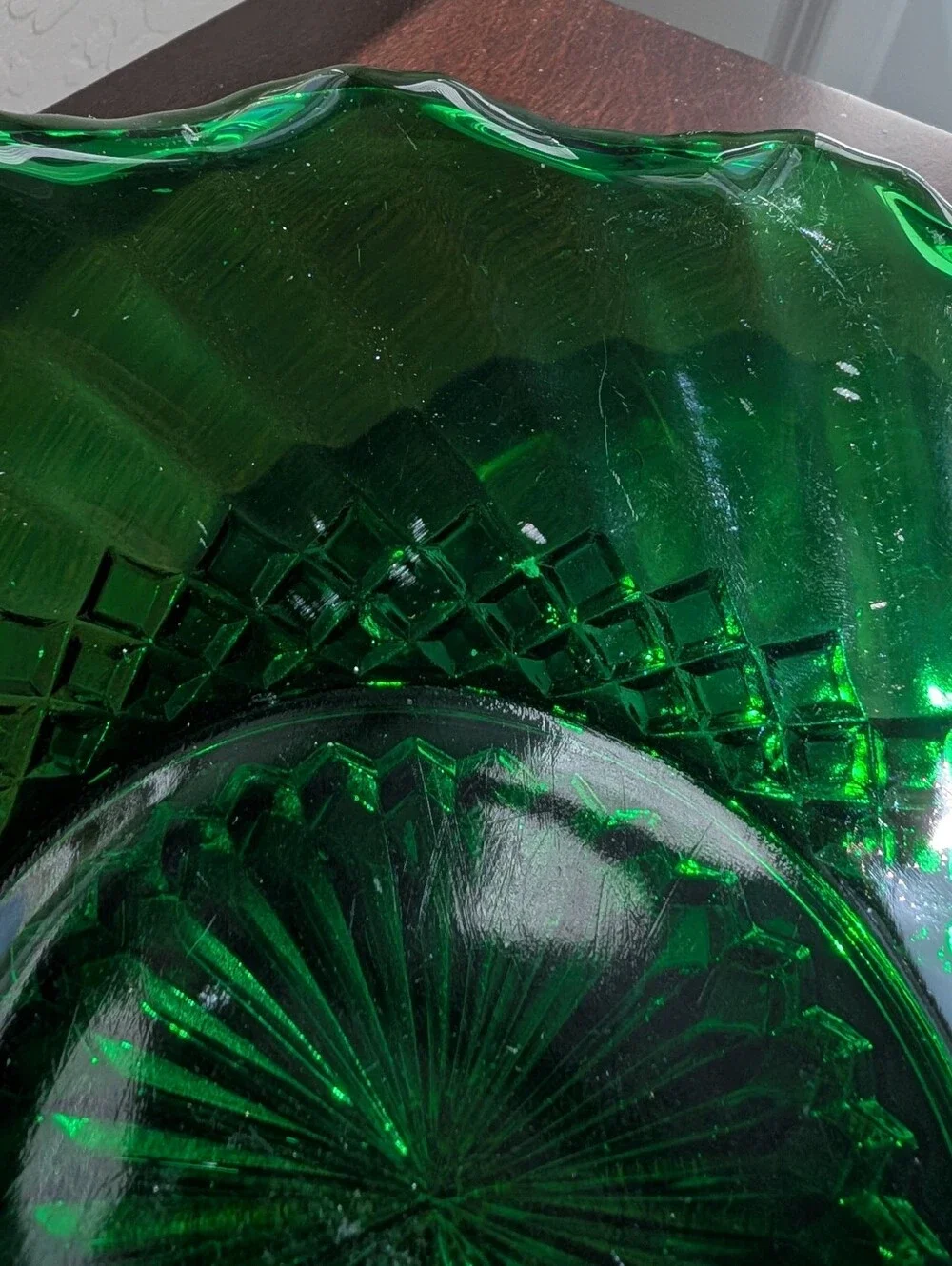 Anchor Hocking deep emerald