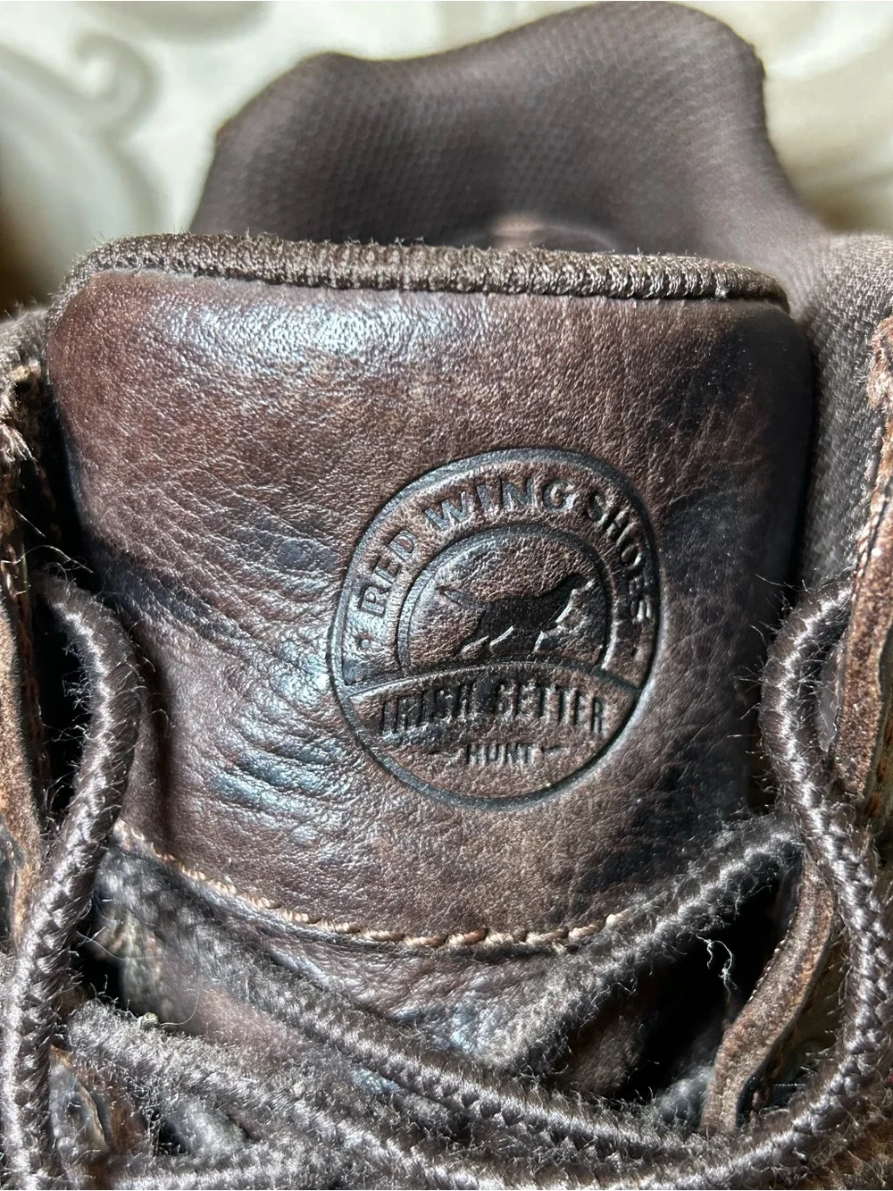 Redwing Irish Countryside Men's 8 Chukka Boots Brown Leather Weatherproof Shoes