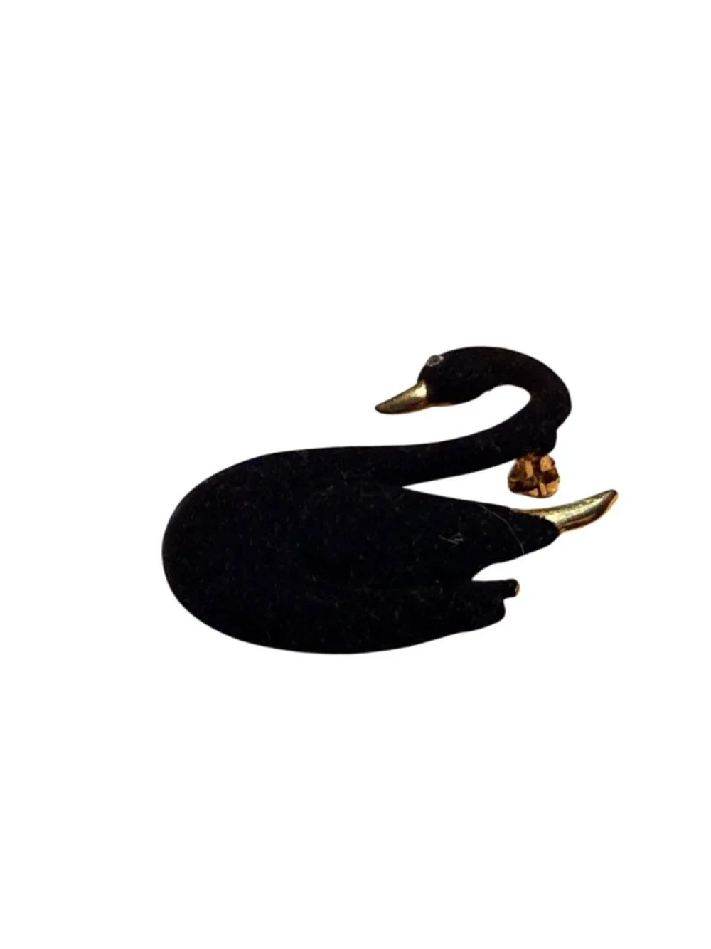Vintage black swan