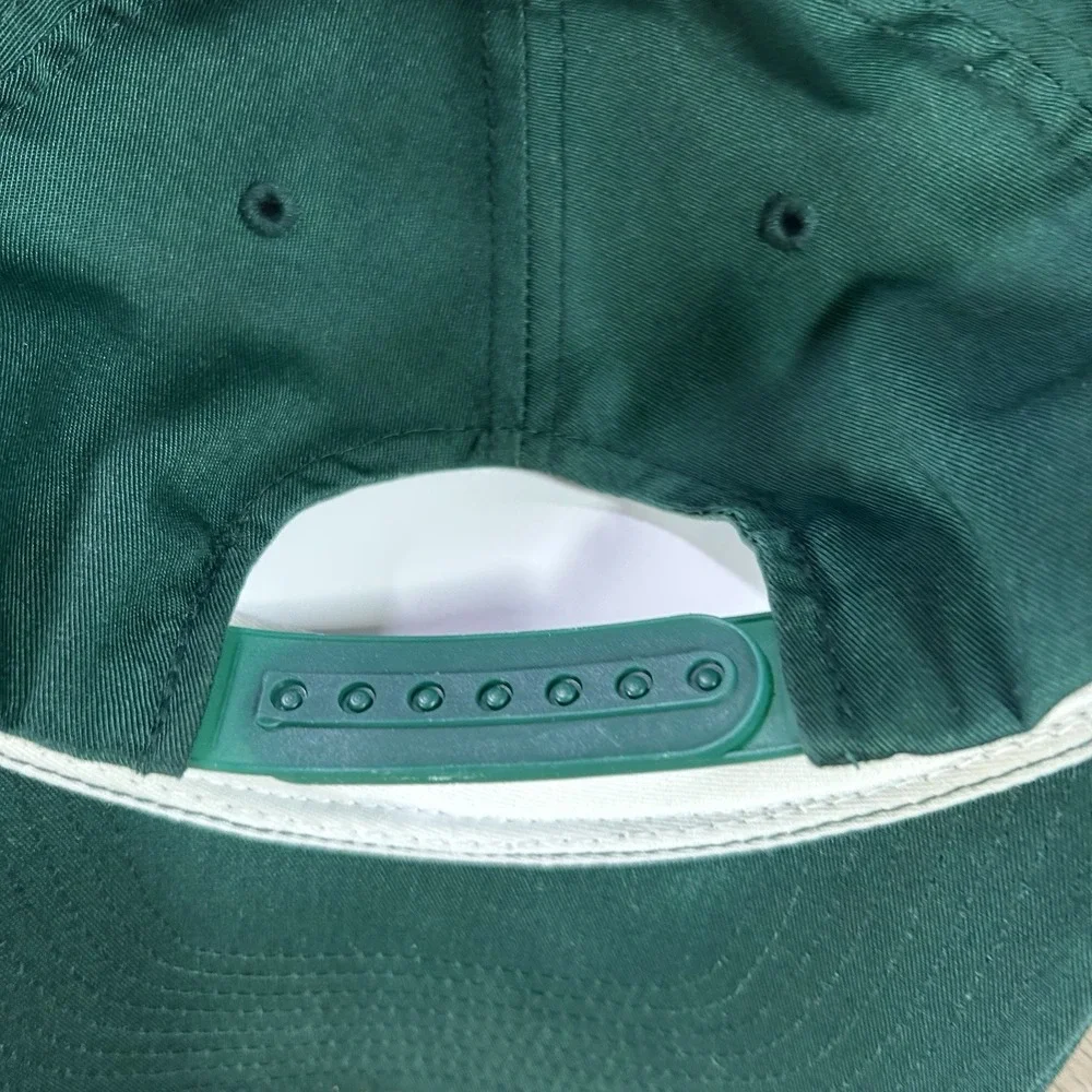 VTG Michigan State Spartans Snapback Hat NCAA College Big Logo Annco Green Cap