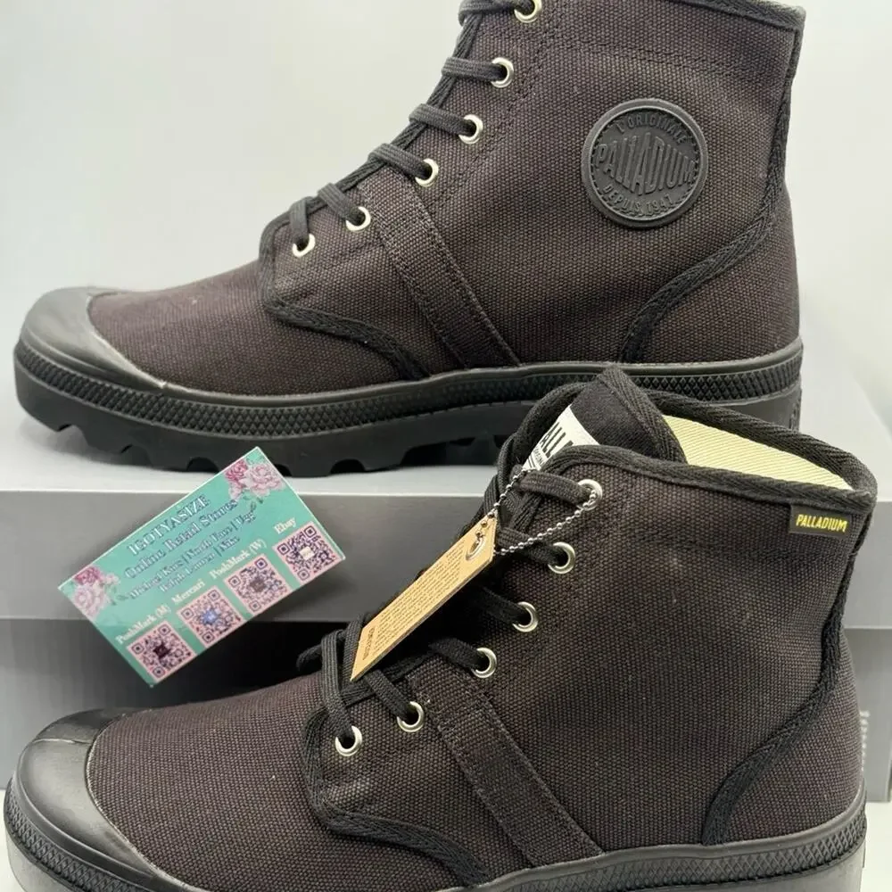 PALLADIUM PALLABROUSSE CANVAS BOOTS‎