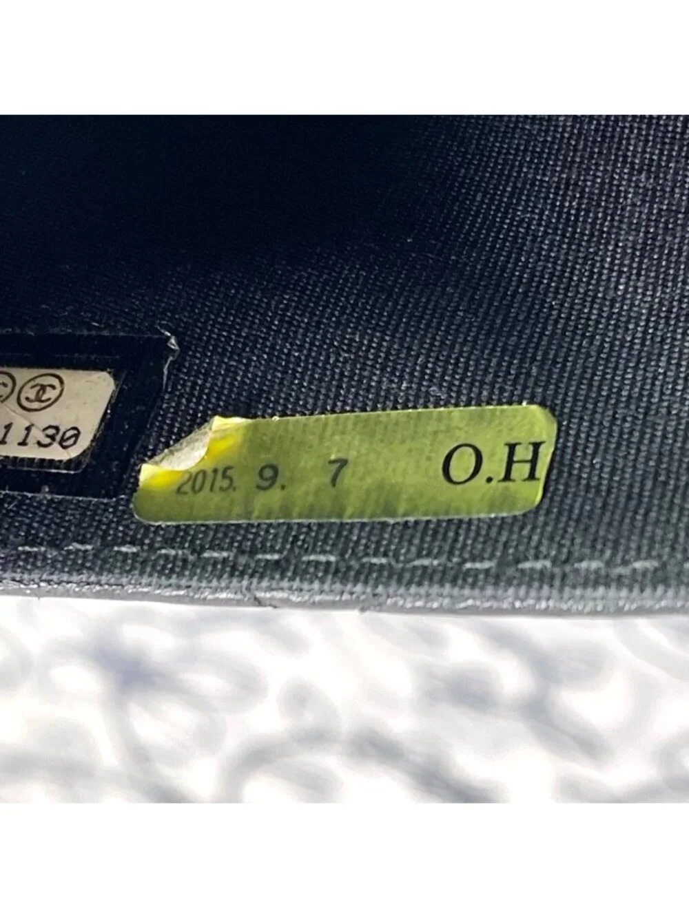 Chanel chain wallet