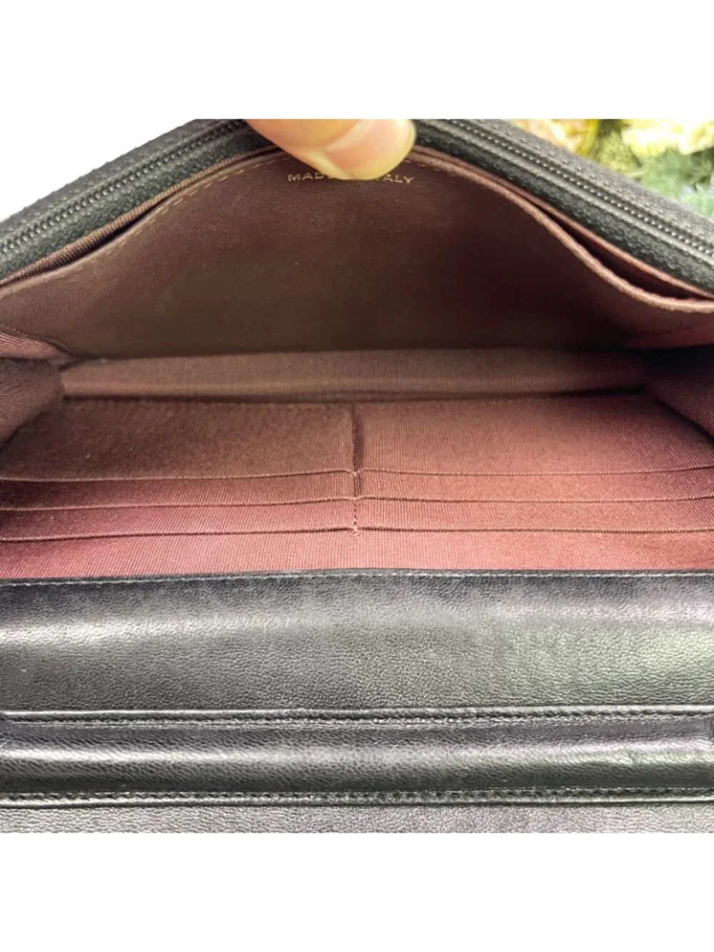 Chanel chain wallet