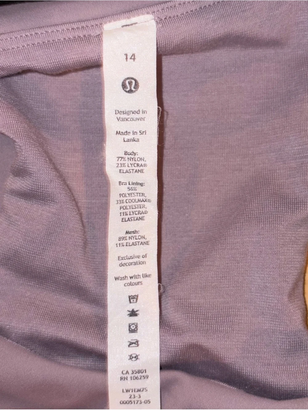lululemon athletica wunder train
