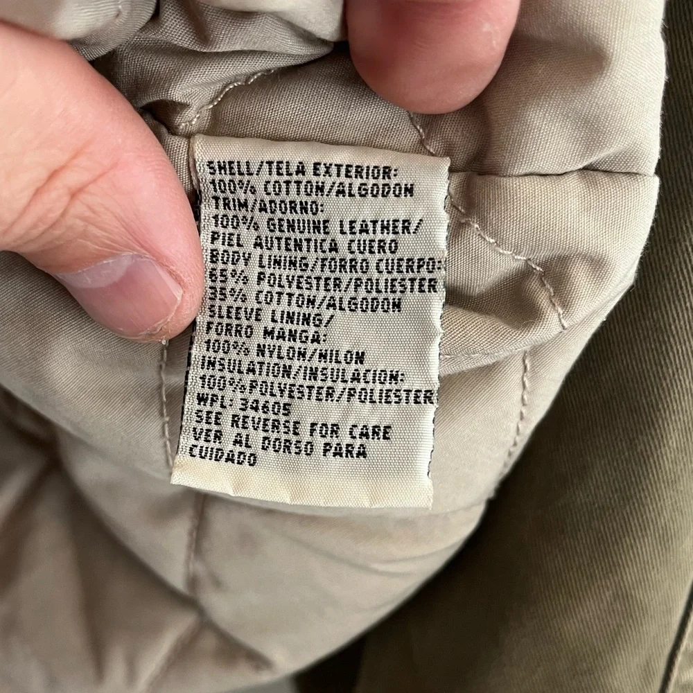 Vintage‎ Aberdeen Canvas Work Jacket Khaki Men’s M (26x25.5)