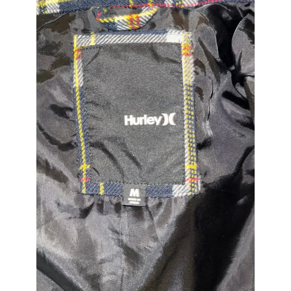 Hurley wool plaid