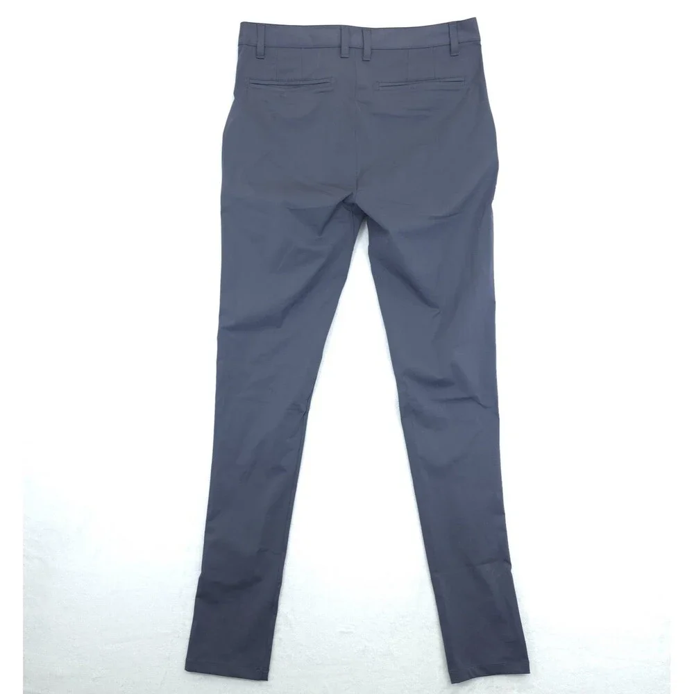 Rhone Commuter Pants Skinny Performance Men's Size 32x35 Blue NWT
