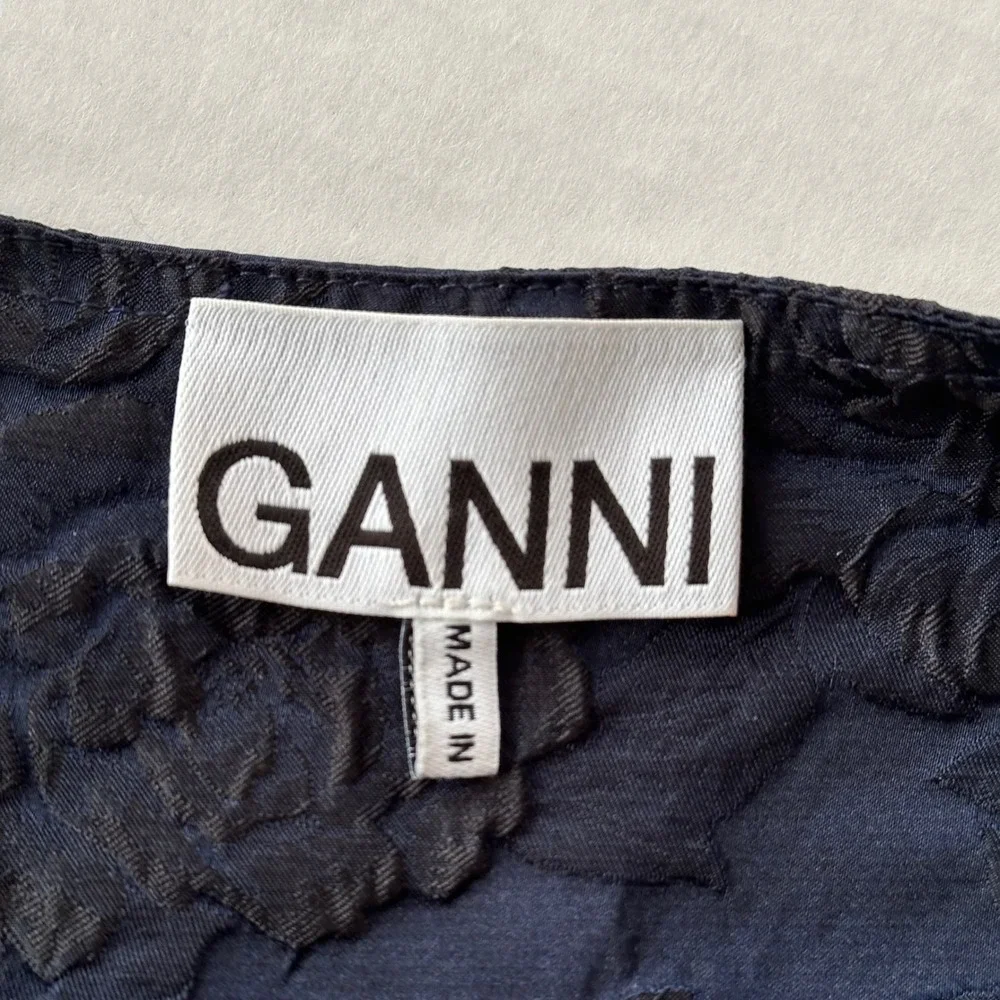 Ganni navy blue