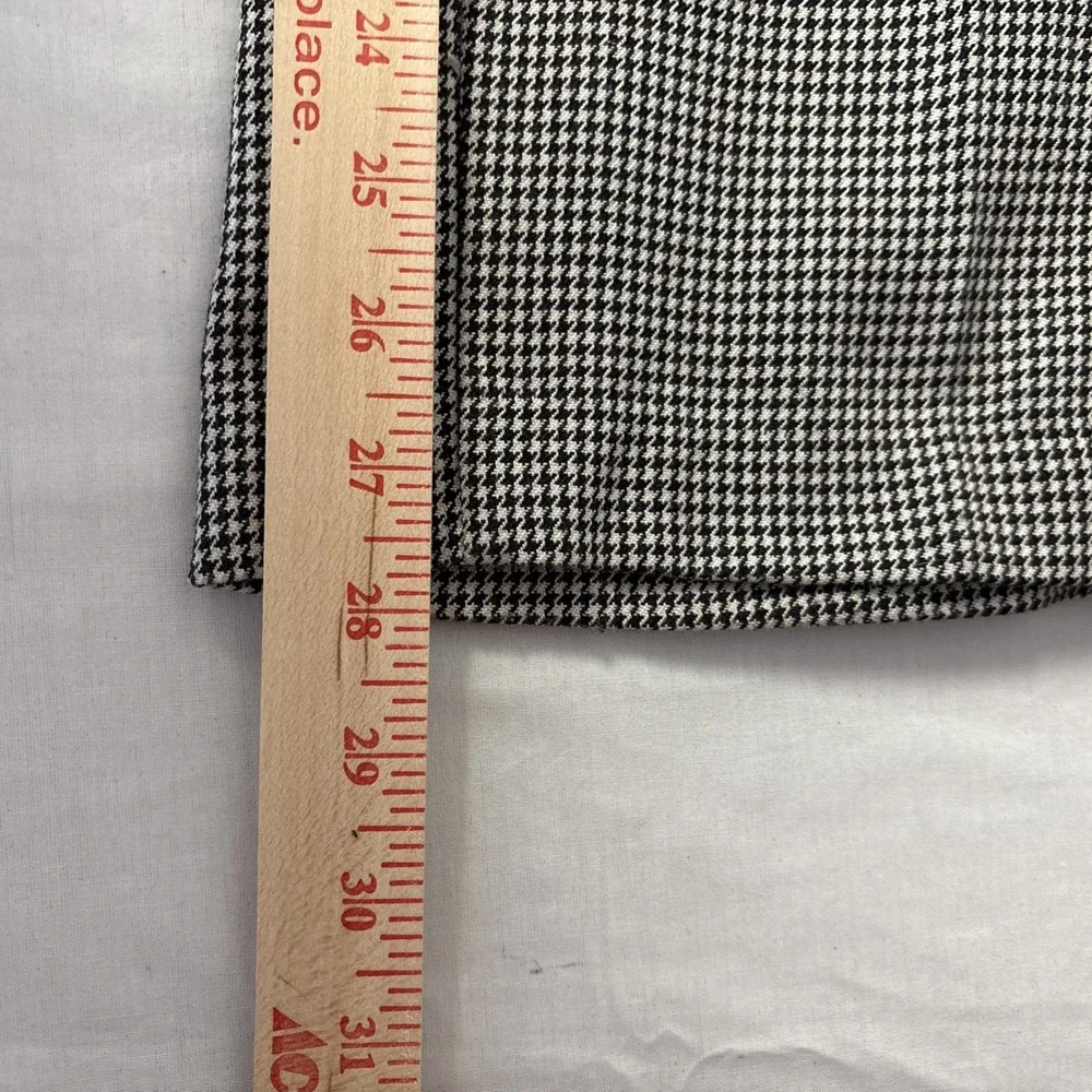 KIM ROGERS SIGNATURE Pants Womens Size 16W Blk&White Elastic Waist Straight34x28