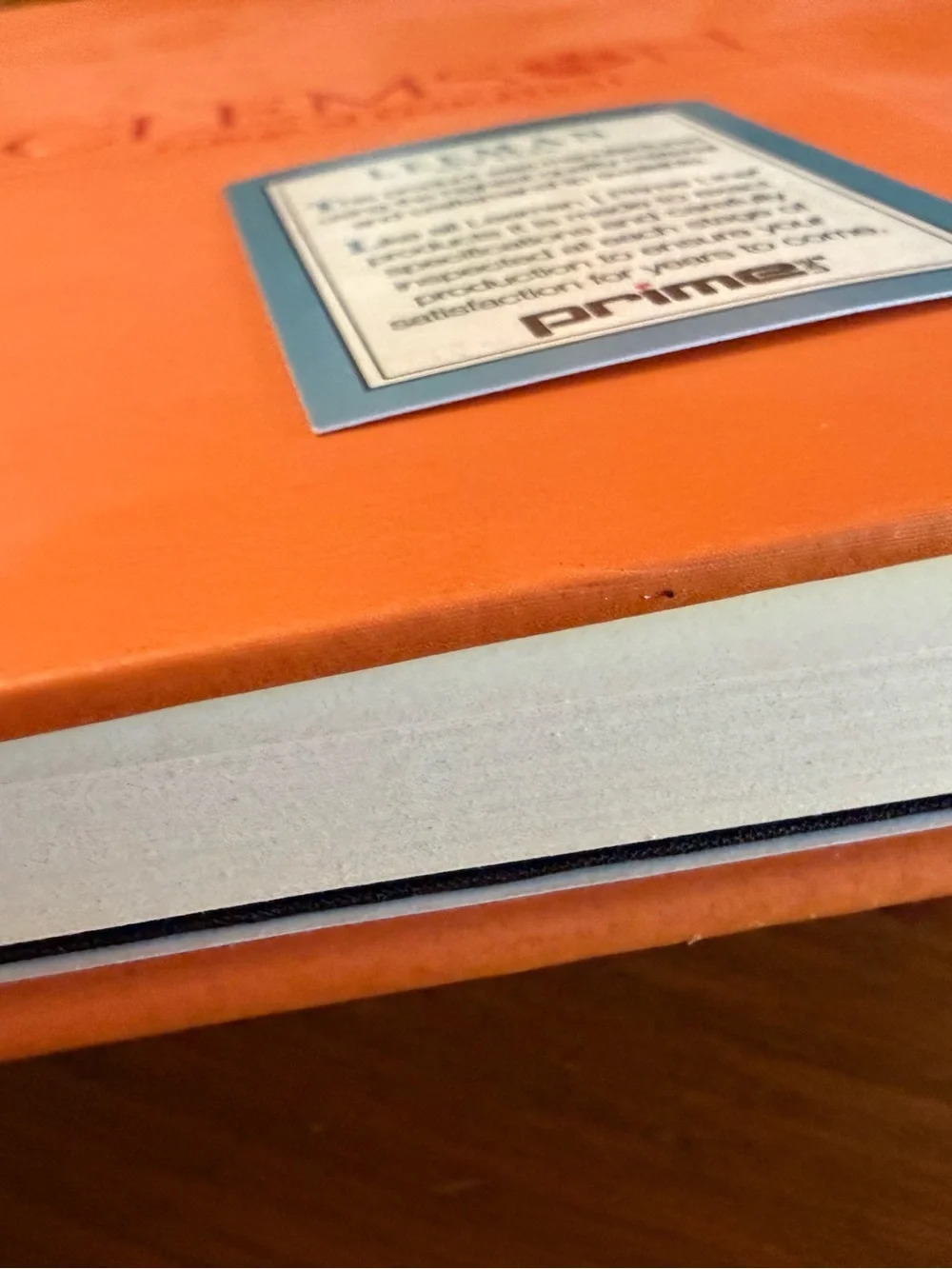 Clemson Tiger University hardcover journal