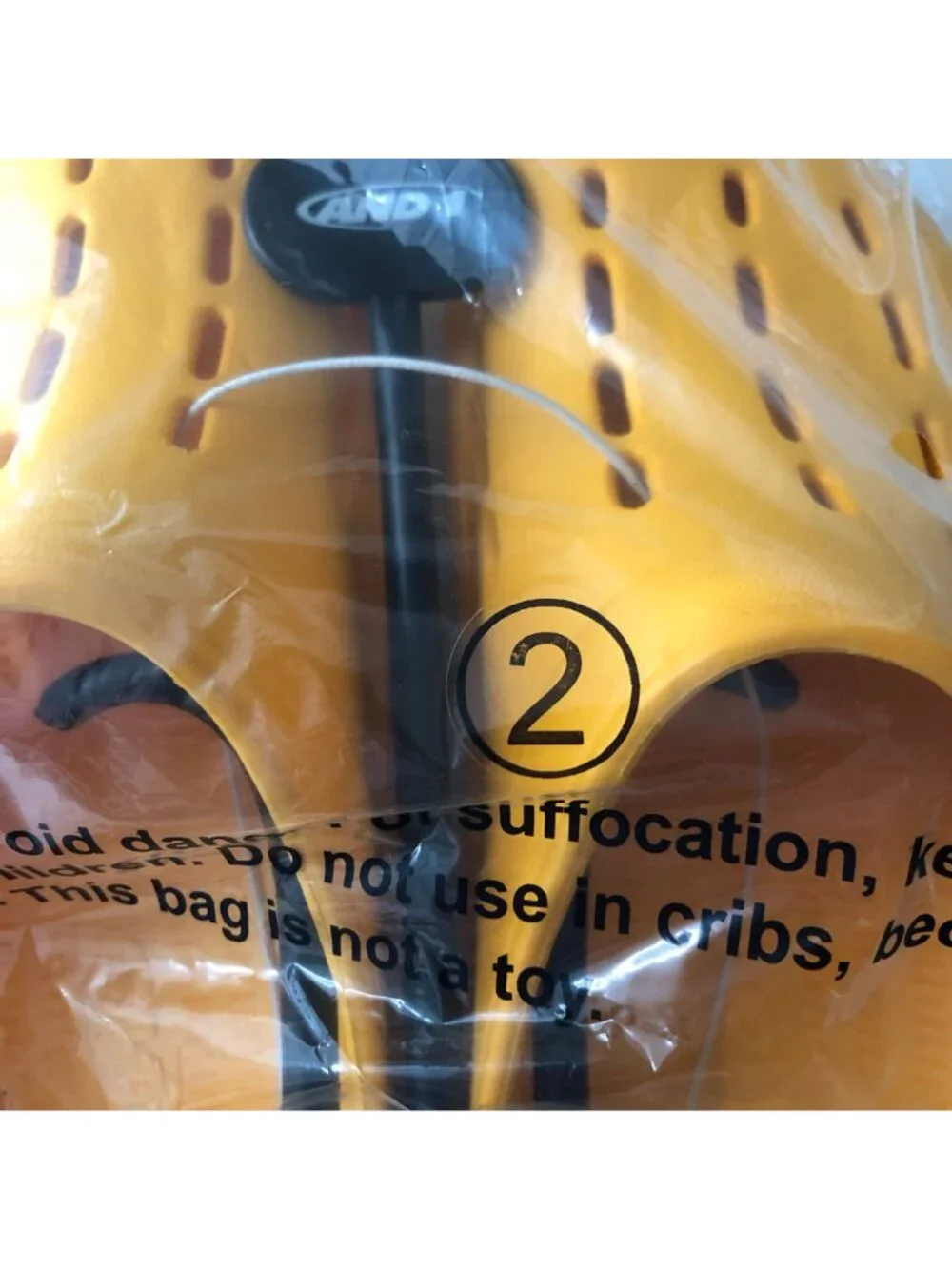 And1 Kids Bodega Clogs Rubber Yellow 2