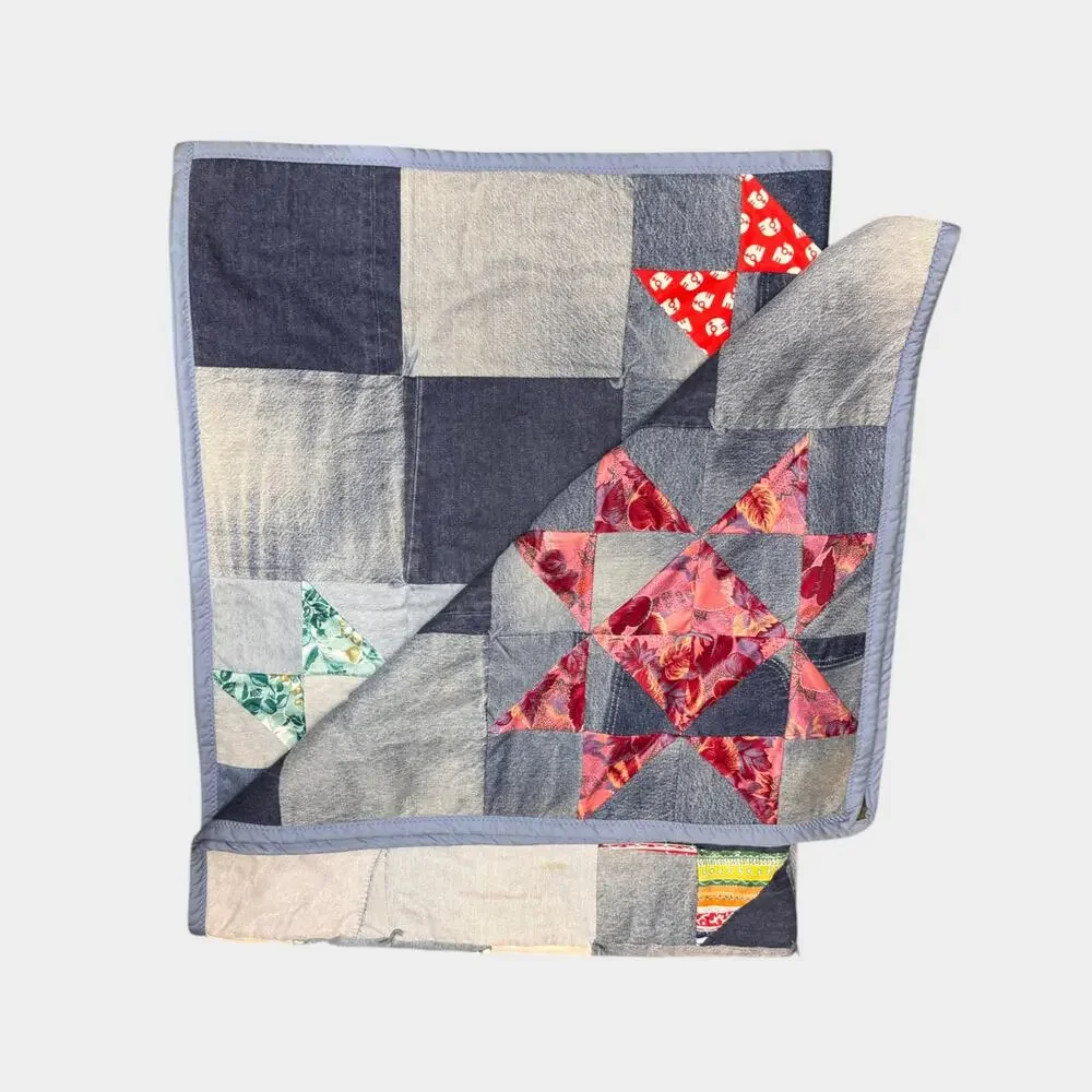 Handmade vtg quilt