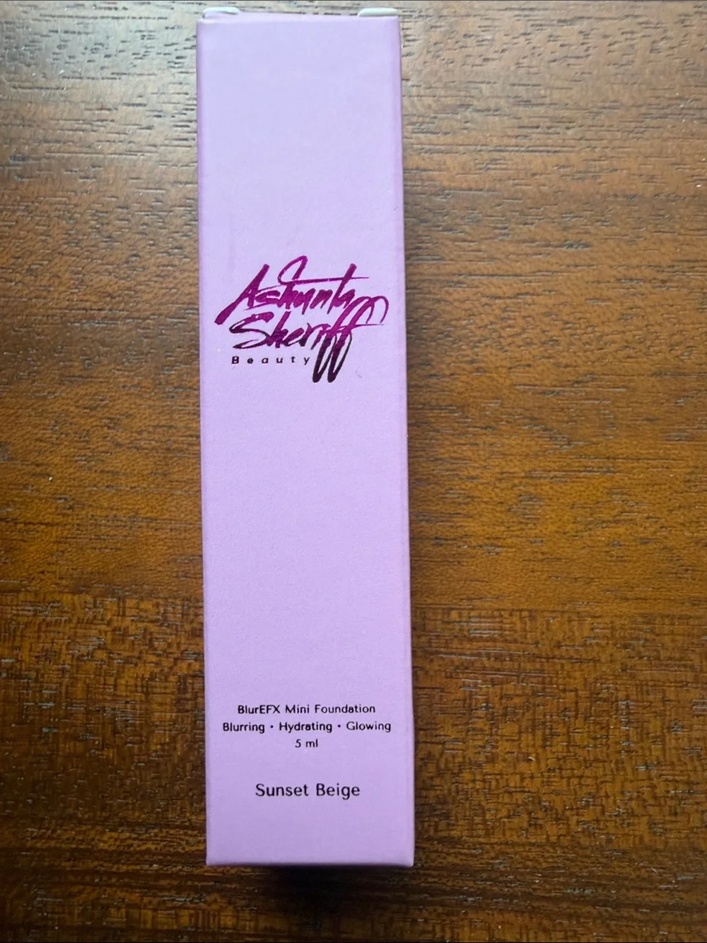 Ashunta Sheriff Beauty BlurEFX Mini Foundation - Sunset Beige (5 ml)