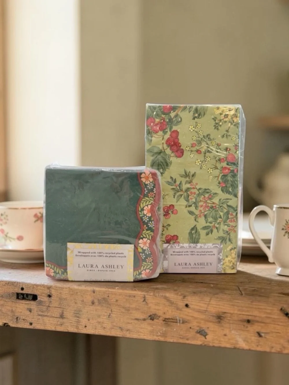 Laura Ashley set green