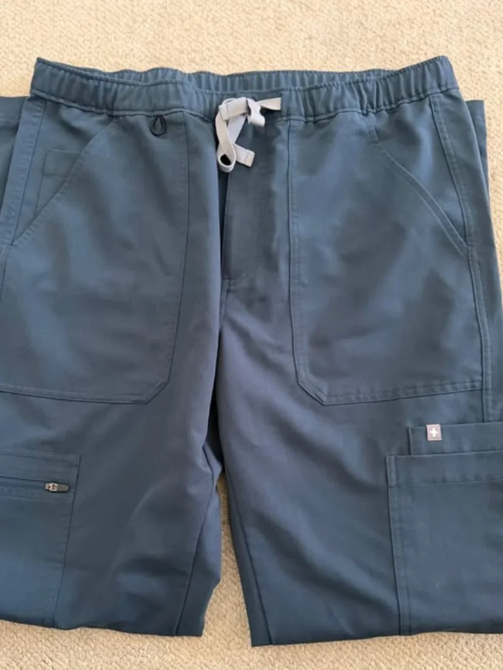 FIGS Dark Harbor Cairo - Cargo Scrub Pants M