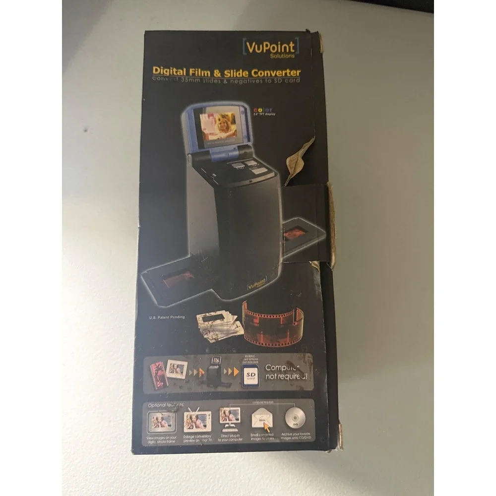 VuPoint Solutions Digital Film & Slide Converter FC-C520-VP-BX2 35mm Negatives