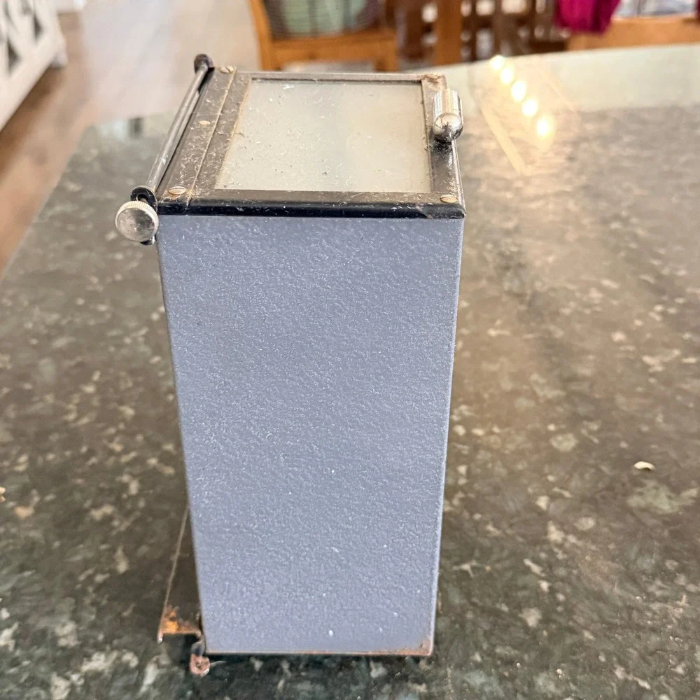 Federal No 835 Fixed Focus Enlarger Vintage Photo Darkroom Gray Metal For Parts