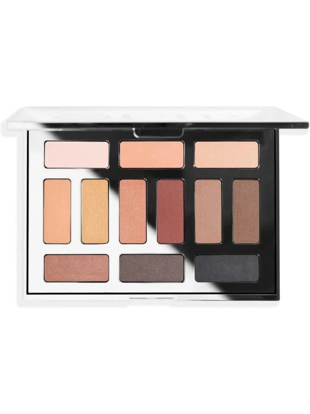 12 Shade Matte Eyeshadow Palette - Buildable Pigment, Talc-Free, Lightweight
