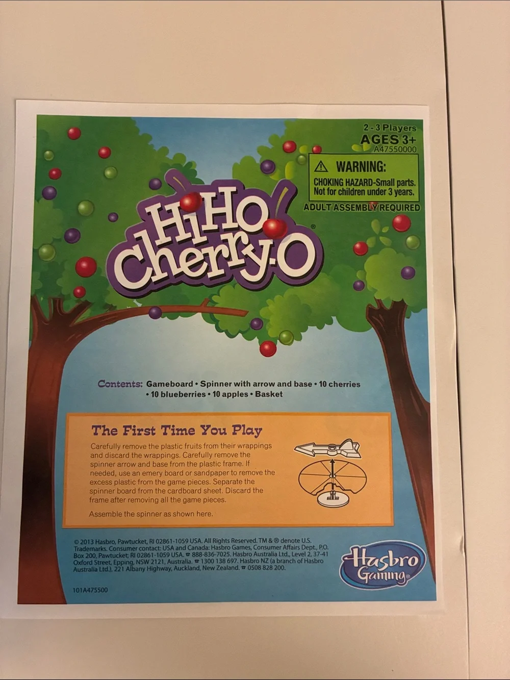 Hasbro hi ho