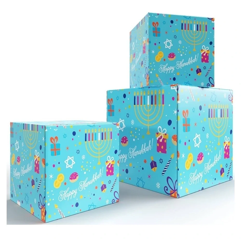 Wrapping Paper Hanukkah 4 rolls sealed