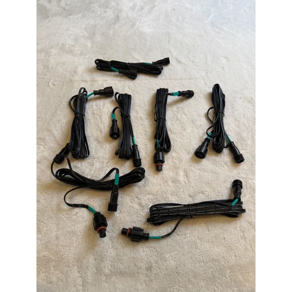 Outdoor Extension Cord Set‎ 3 Prong Weatherproof Connectors. 7 sets