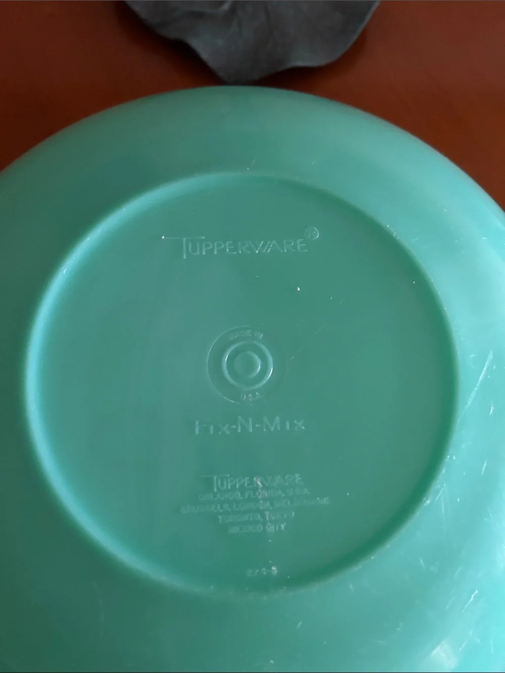 Tupperware plastic size durable