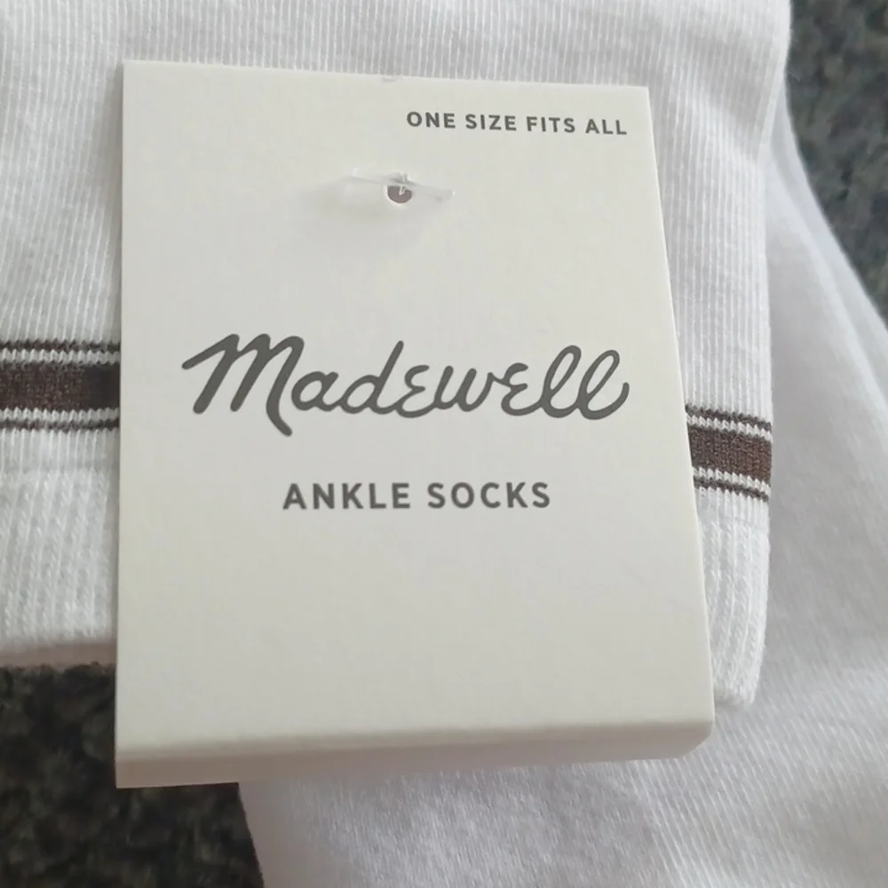 New Madewell MWL Cloudlift Ankle Socks