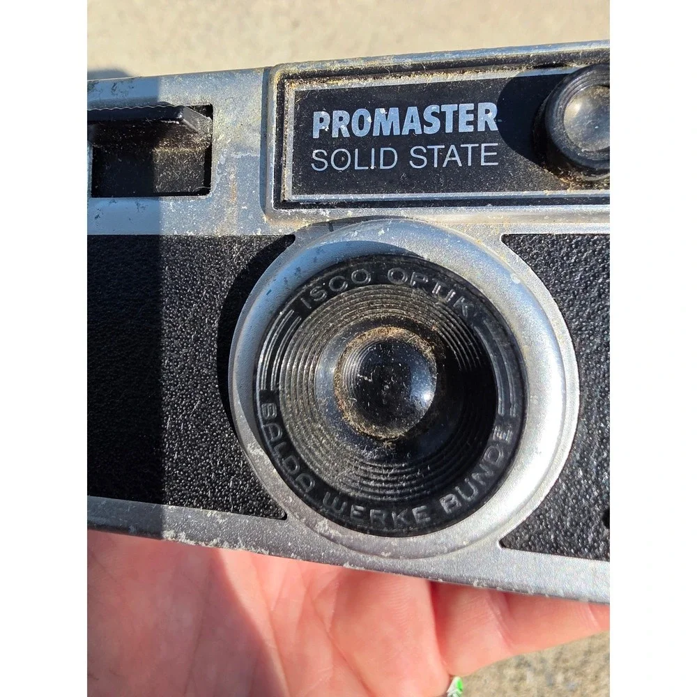 Vintage Promaster Solid State Electronic 35mm Camera Isco Optik Balda Werke‎
