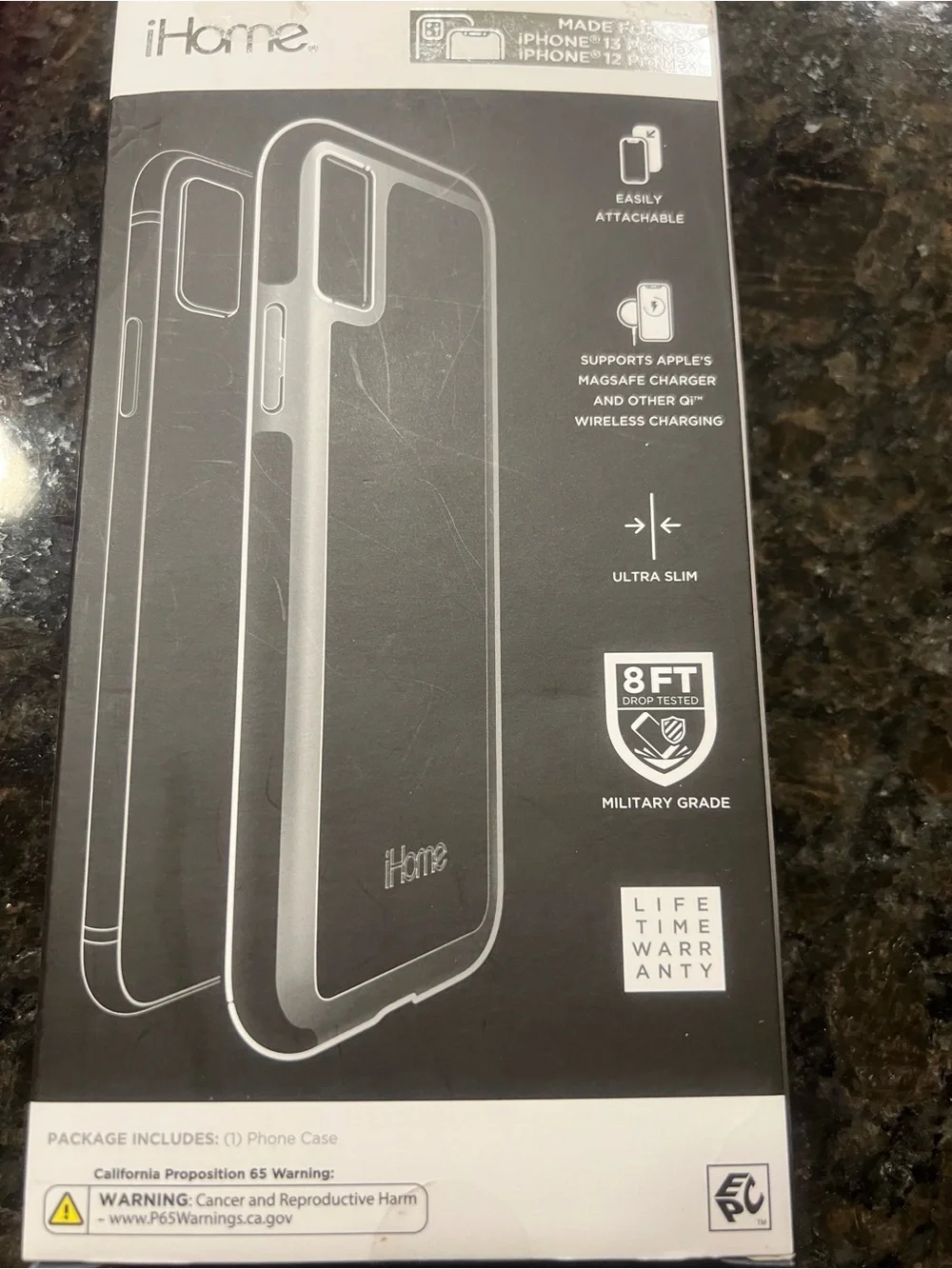 iHome slim silicone