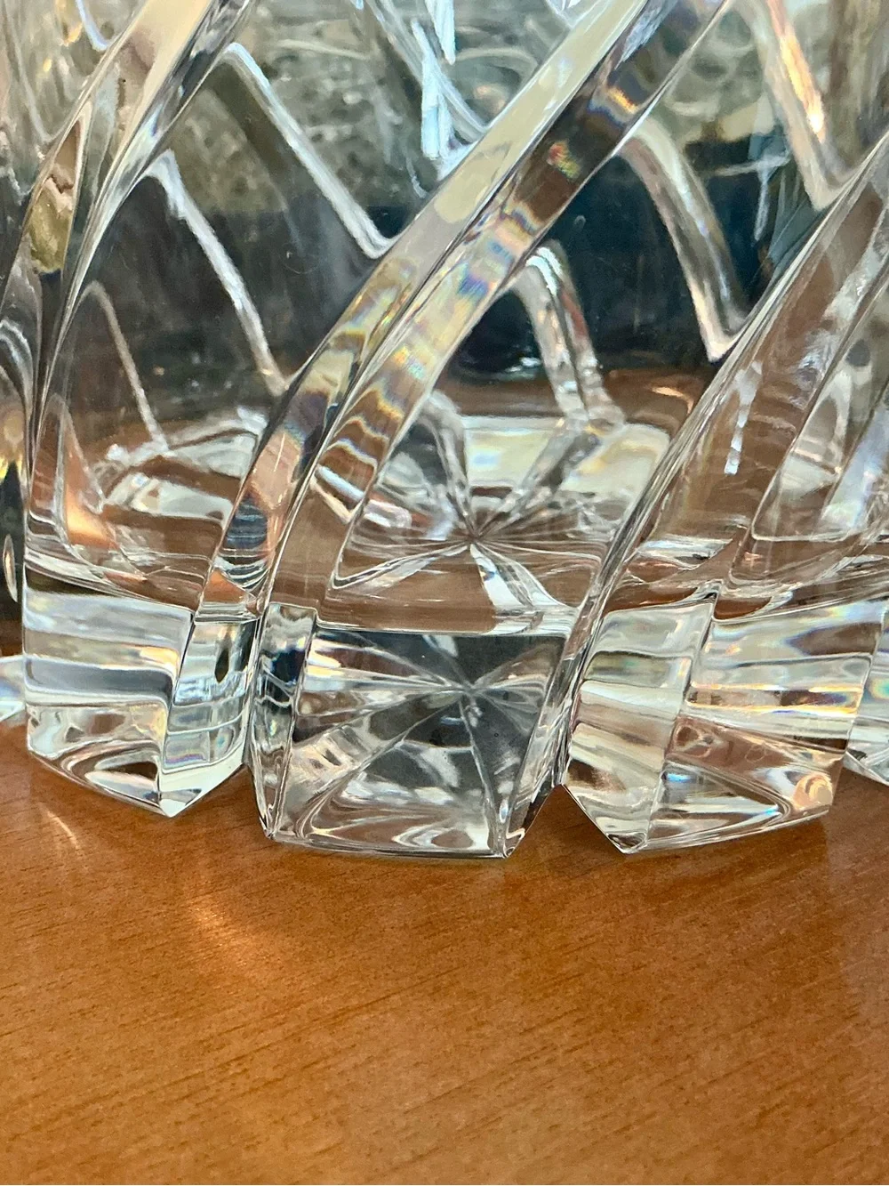 Mikasa cut crystal