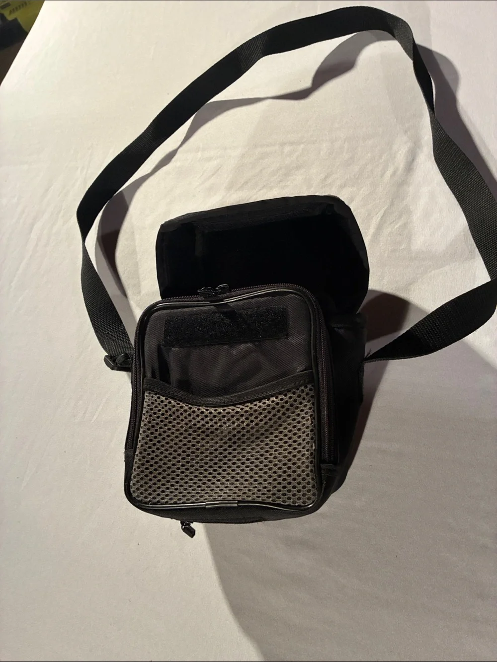 Outdoor Gear Compact Black and Gray Messenger Crossbody Bag by JanSport