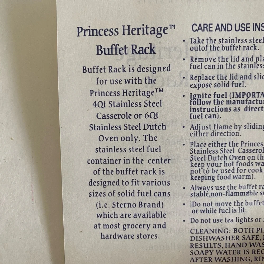 Princess House brand new